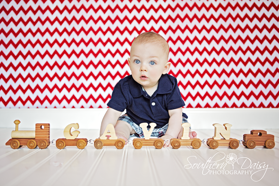 Gavin – 7 months {Hendersonville, TN Baby Photographer}